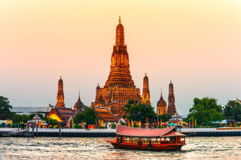 Du Lịch Thái Lan: Bangkok - Coral - Dạo Thuyền Sông Chaophraya - Wat Arun - Pattaya (Vietnam Airlines)
