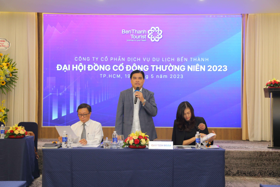 BenThanh Tourist tổ chức Đại hội đồng cổ đông thường niên năm 2023
