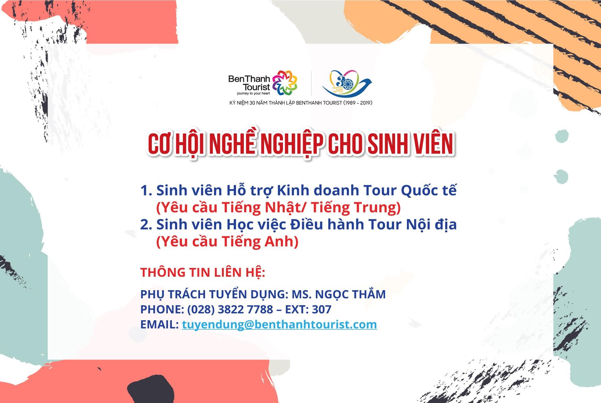 Mạng bán tour du lịch trực tuyến hàng đầu tại Việt Nam | BenThanh Tourist
