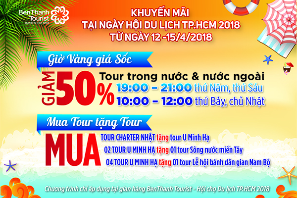Mạng bán tour du lịch trực tuyến hàng đầu tại Việt Nam | BenThanh Tourist