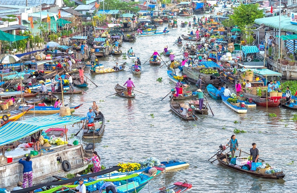 chợ nổi Cần Thơ