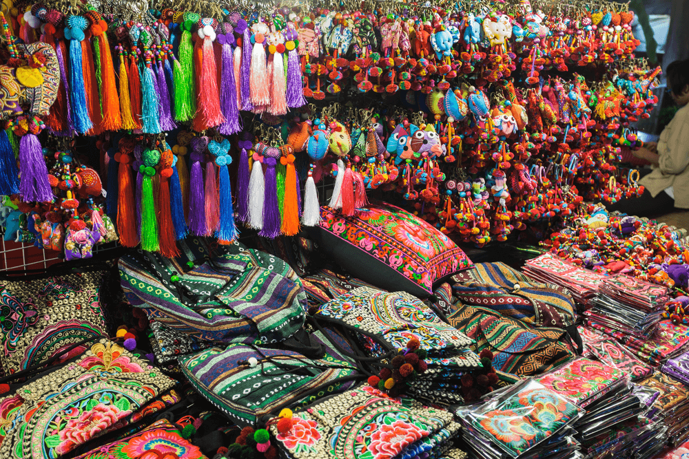 mua vải lụa thái