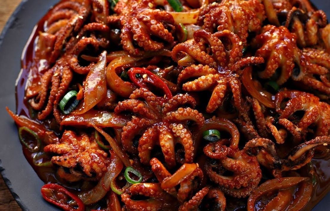 món Nakji bokkeum