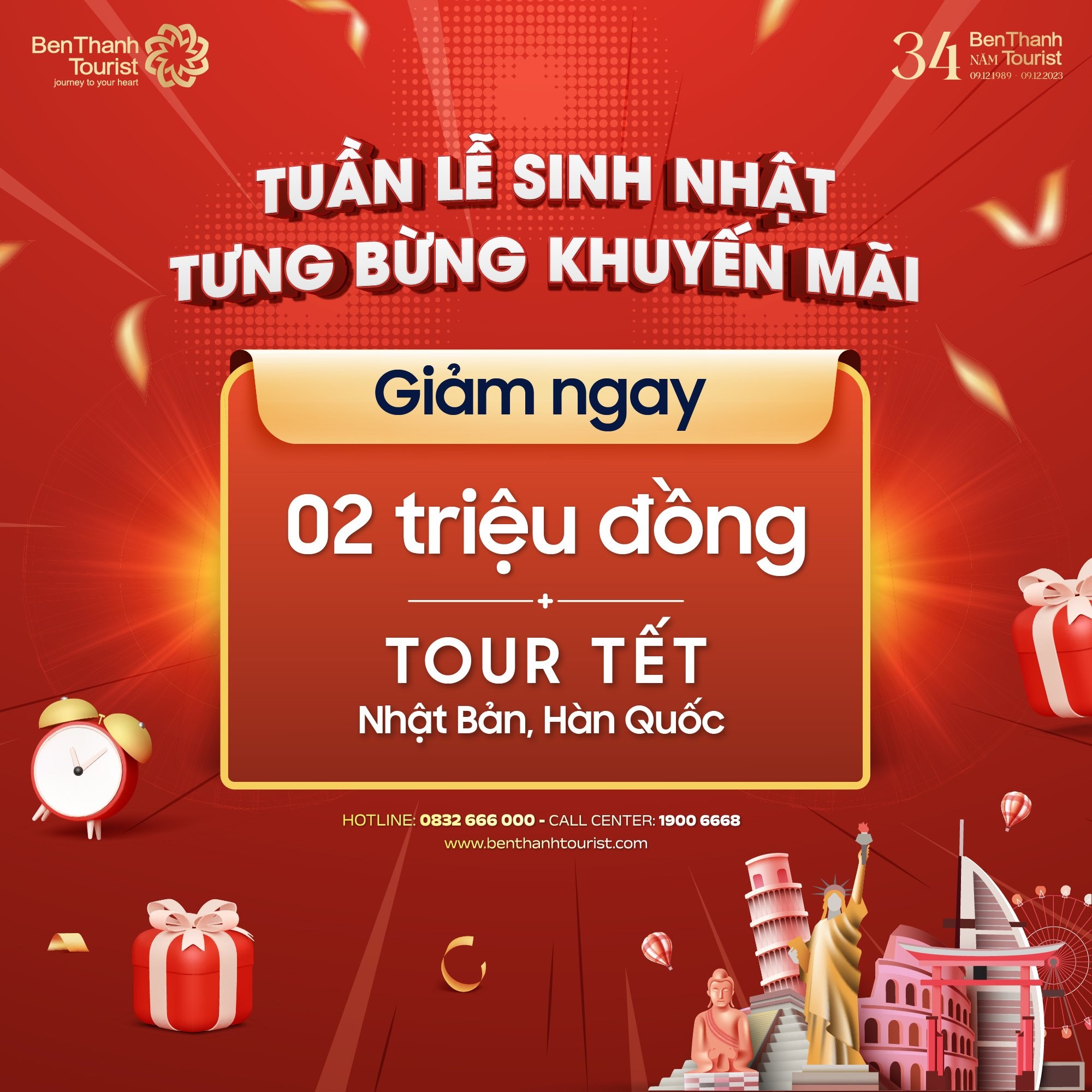 Mạng bán tour du lịch trực tuyến hàng đầu tại Việt Nam | BenThanh Tourist