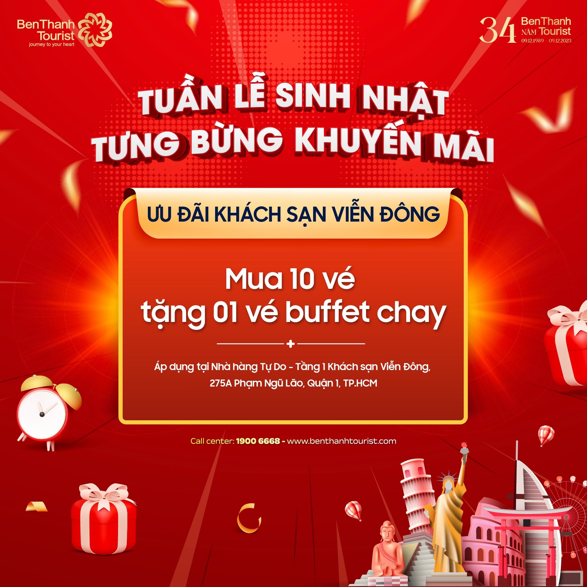 Mạng bán tour du lịch trực tuyến hàng đầu tại Việt Nam | BenThanh Tourist
