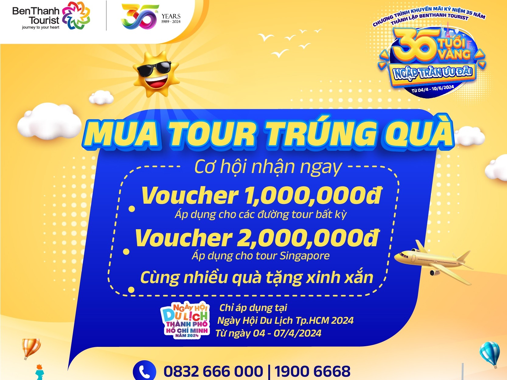 Mạng bán tour du lịch trực tuyến hàng đầu tại Việt Nam | BenThanh Tourist