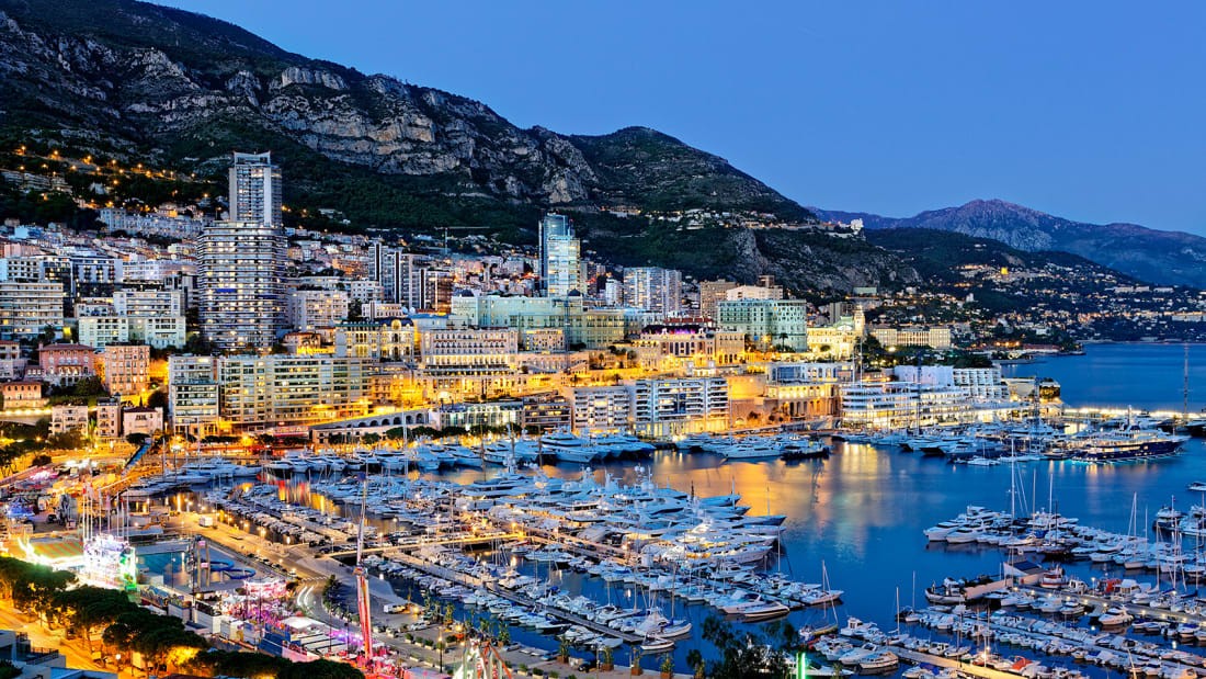 monaco về đêm