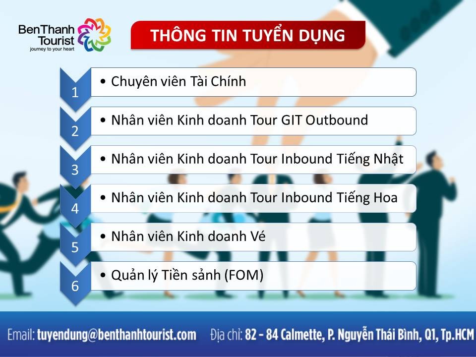 Mạng bán tour du lịch trực tuyến hàng đầu tại Việt Nam | BenThanh Tourist